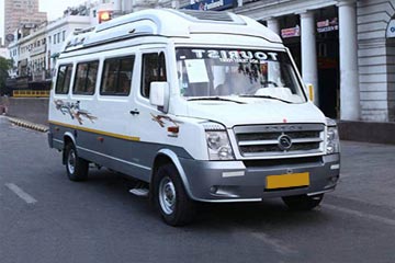 17 Seater 1X2 Tempo Traveller Hire in Amritsar